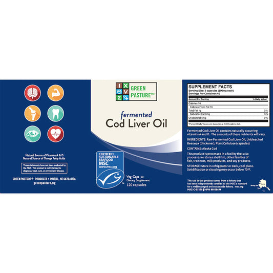 Green Pasture Butter Oil/Cod Liver Oil Blend Alternative