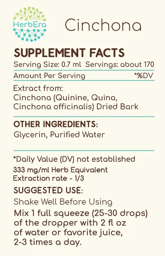HerbEra Cinchona Tincture
