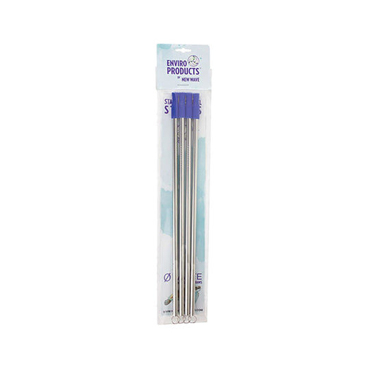 New Wave Stainless Steel Straws